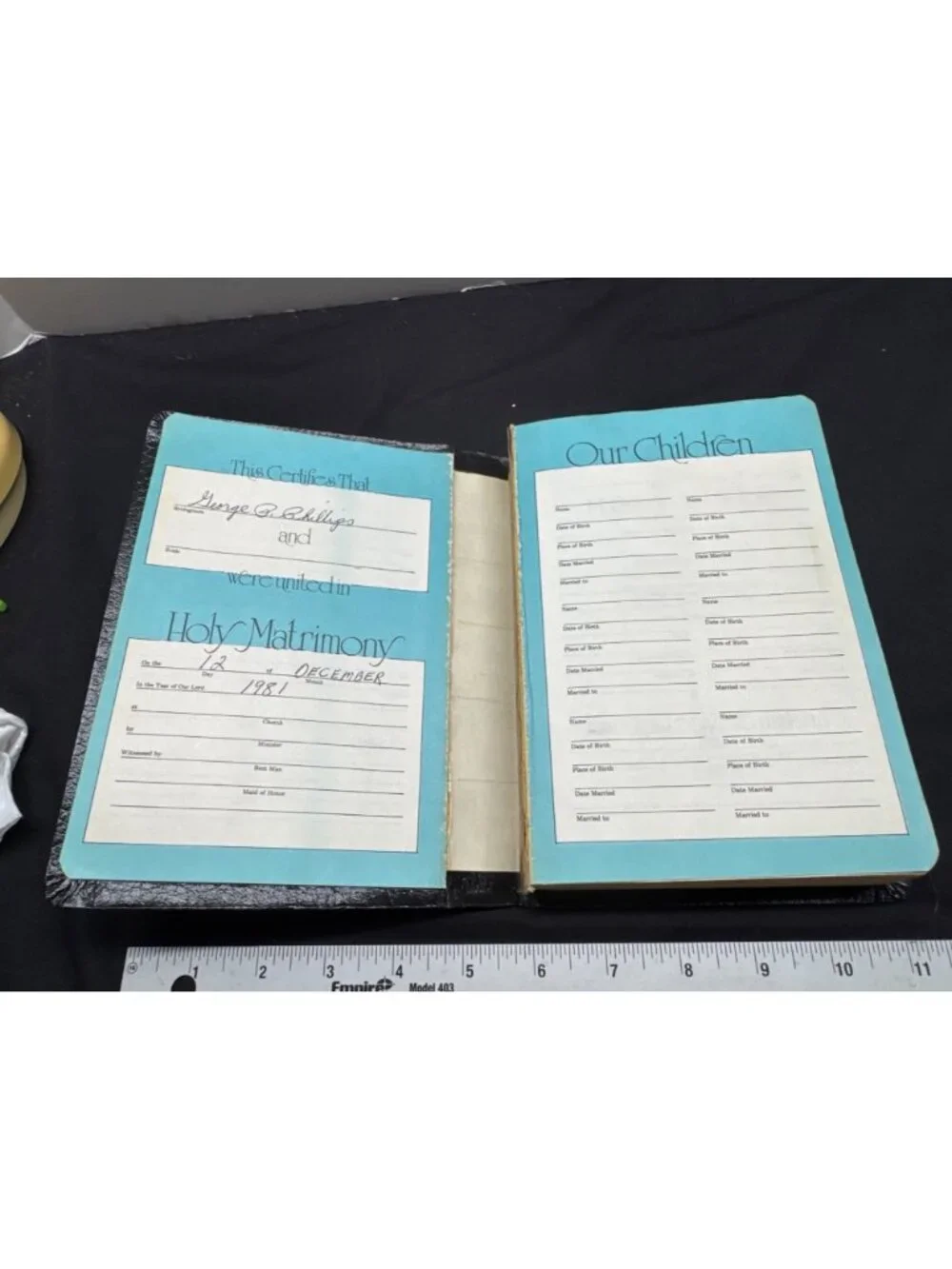 The Holy Bible King James READ Version Red Letter Edition Family Records Section